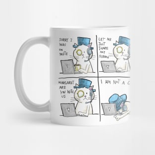 Dapper Cat - Zoom Call Mug